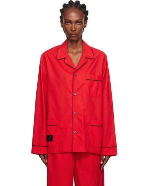 MAGNIBERG Dolce Pyjama Shirt - Red