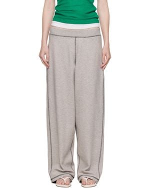 Baserange Fold Sweatpants - Black