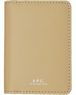 A.P.C. Stefan Card Holder - Natural