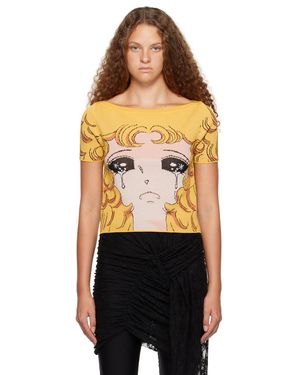 Pushbutton Crying Girl Jumper - Orange
