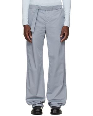 Rier Cotton Utility Trousers - Black