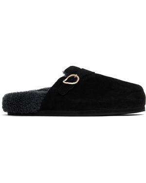 Ancient Greek Sandals Vasilitsa Slip-On Loafers - Black