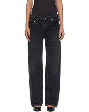 Citizens of Humanity Lindz Easy Straight Jeans - Black