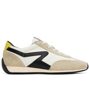 Rag & Bone Retro Runner Slim Trainers - Black