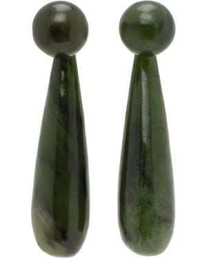 Sophie Buhai Small Angelika Earrings - Green
