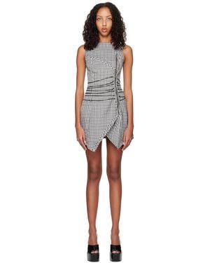 Miaou Ssense Work Capsule – Black & White Celestial Minidress