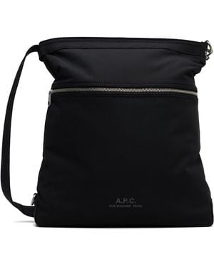 A.P.C. Archive Crossbody Bag - Black