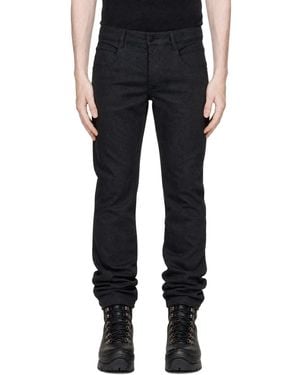 Thom Krom T 107 Coated Jeans - Black