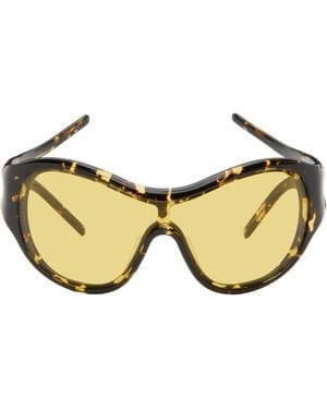 Christopher Esber Uma 98 Sunglasses - Natural