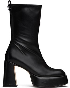 Miista Apple Ankle Boots - Black