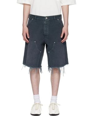 Maison Margiela Stud Shorts - Blue