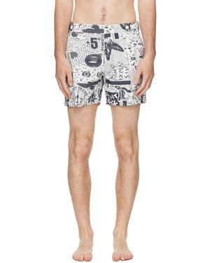 Vivienne Westwood Classic Boxer Swim Shorts - Blue
