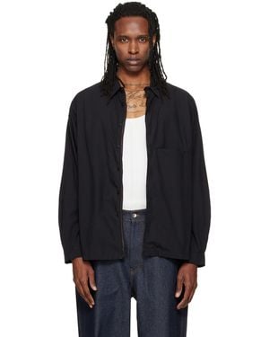 YMC Blackout Overshirt - Blue