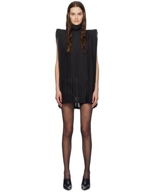 Junya Watanabe Origami Minidress - Black