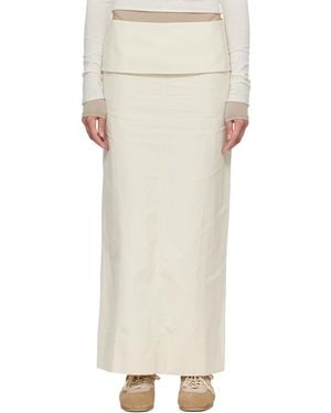Belle Anna Off- Helia Maxi Skirt - Natural