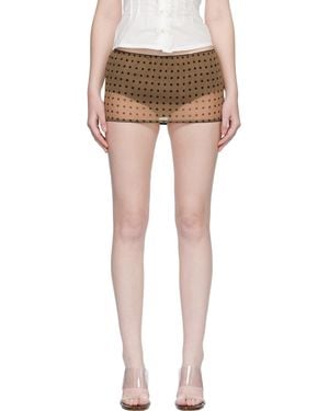Fruity Booty Polka Bloomer Skort - Black