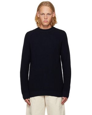 President's Embroidered Jumper - Blue