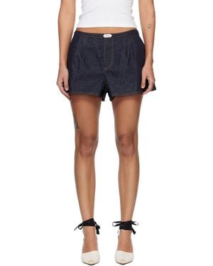Jacquemus 'The Amelo De-Nîmes Denim' Shorts - Blue