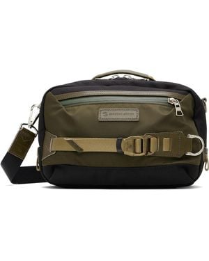 master-piece Khaki & Potential 2Way Mini Shoulder Bag - Black
