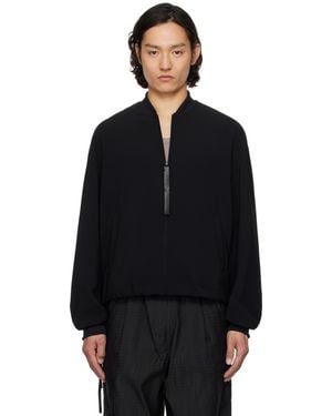 N. Hoolywood Blouson Bomber Jacket - Black