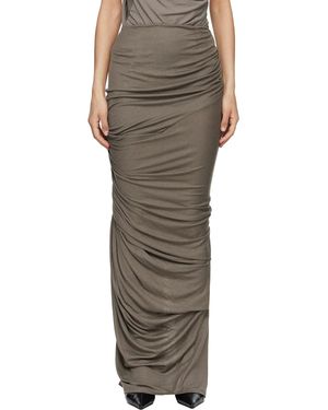 Entire studios Dia Maxi Skirt - Black