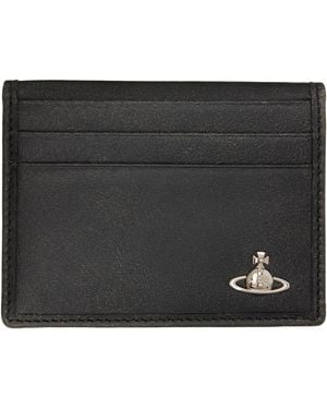 Vivienne Westwood Orb Bifold Card Holder - Black