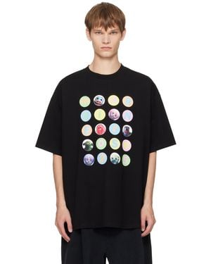 Martine Rose ブラック オーバーサイズ 半袖Tシャツ