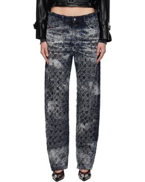 DIESEL Relaxed Jeans 1980 D-Eeper 0Cebl Jeans - Black