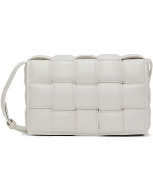 Bottega Veneta Off-white Padded Cassette Bag - Multicolour