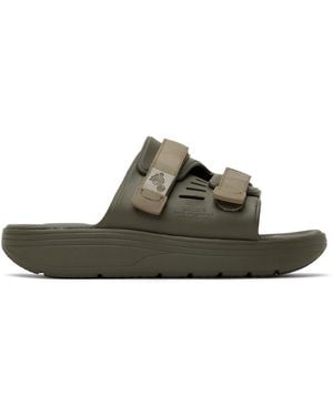 Suicoke カーキ Urich サンダル - ブラック