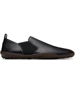 Lemaire Vibram Glove Slip On Leather Trainers - Black