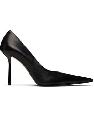 Victoria Beckham Victoria Stiletto 100 Leather Heels - Black