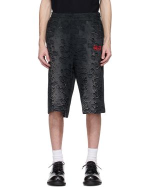 DIESEL ブラック P-Echio-R1 ショートパンツ