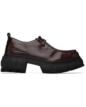 Viron Carne Bollente Edition New Order Oxfords - Black