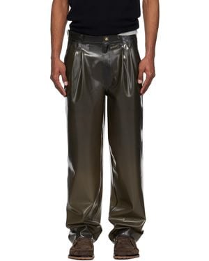 Magliano Folsom Doppia Latex Pants - Black