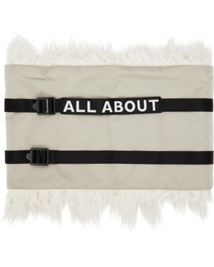 A.A.Spectrum光谱 Cache-col gris à broderie - Multicolore