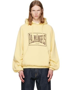 Palm Angels Vintage Box Logo Loose Hoodie - Metallic