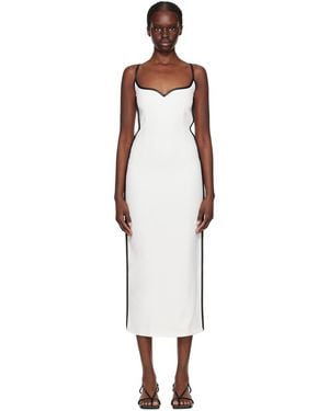 Paris Georgia Basics Ssense Exclusive Heart Midi Dress - Black