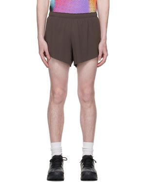 Soar Running Short Hot Weather Gris Et Noir - Multicolore