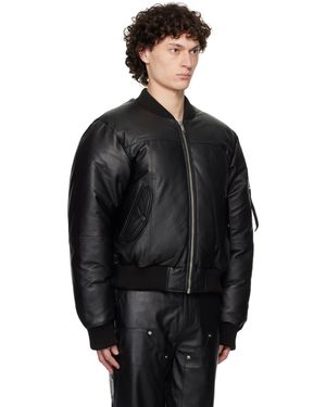 DEADWOOD レザーボンバージャケット DEADWOODをオンラインでショッピング | セール & ニューシーズン | Lyst