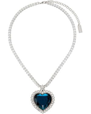 Vetements Heart Necklace - Blue