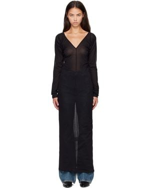 Our Legacy Cheer Maxi Dress - Black