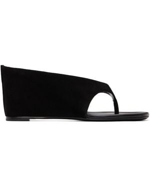 Jude Ssense Exclusive Yaga Wedge Heeled Sandals - Black