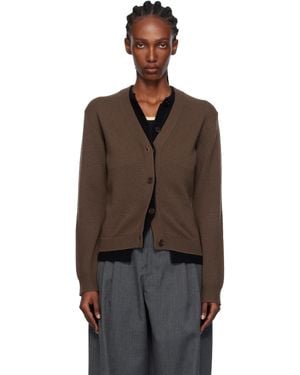 JW Anderson Contrast Layered Cardigan - Black