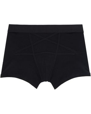 Rick Owens Temple Penta Boxer Briefs - Black