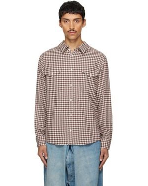 MM6 by Maison Margiela Chequered Flannel Shirt