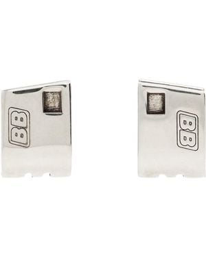 Balenciaga Diy Lighter Earrings - Metallic