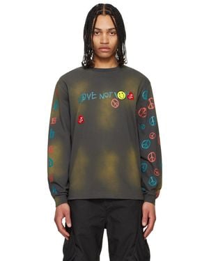 【関税込み】Andersson Bell ネイビー Linycius 長袖Tシャツ メンズ ANDERSSON BELL Tシャツ (長袖) | オンラインセールは