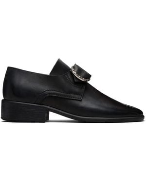 Enfants Riches Deprimes Leather Pope Loafers - Black