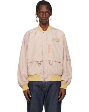 Toga Virilis Reversible High-Count Bomber Jacket - Blue